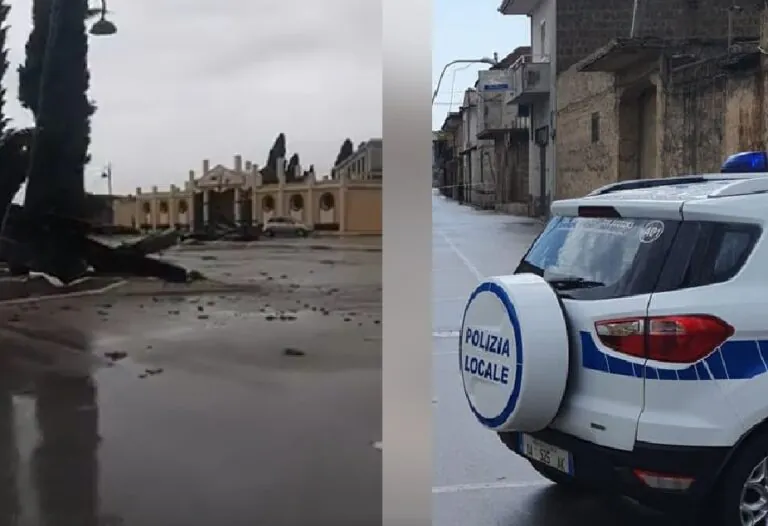 Città in ginocchio per il maltempo, domani scuole chiuse