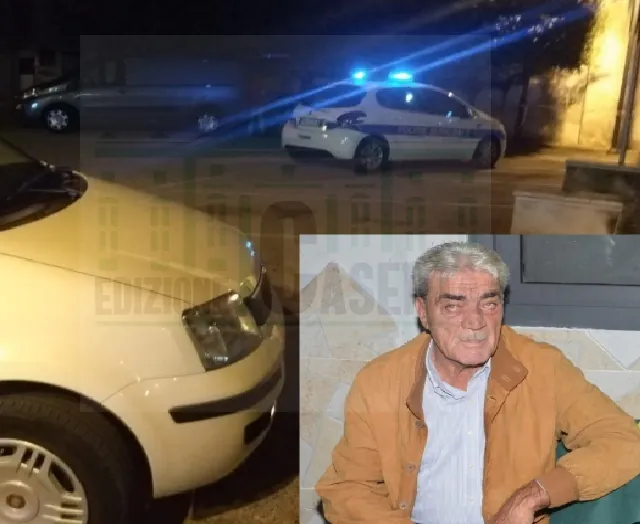 FOTO. Trovato morto nel piazzale, salma trasferita: decisa autopsia