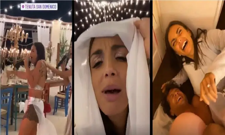IL VIDEO DEL PARTY. Elettra scatenata per l’addio al nubilato, la tenuta sembra Rio