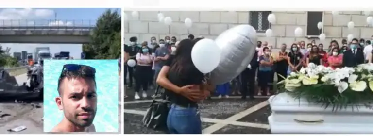 Addio ‘Giando’: commozione in piazza ai funerali del 25enne. VIDEO