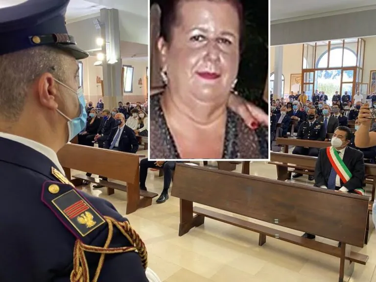 Poliziotta casertana vittima del Covid, la celebrazione nel suo ricordo. FOTO
