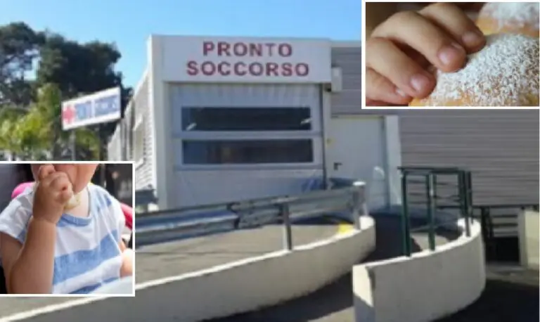 Bimbo di un anno rischia di soffocare con la brioche