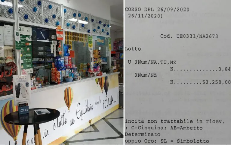 Sbanca il lotto con un terno da urlo: vincita record nel Casertano