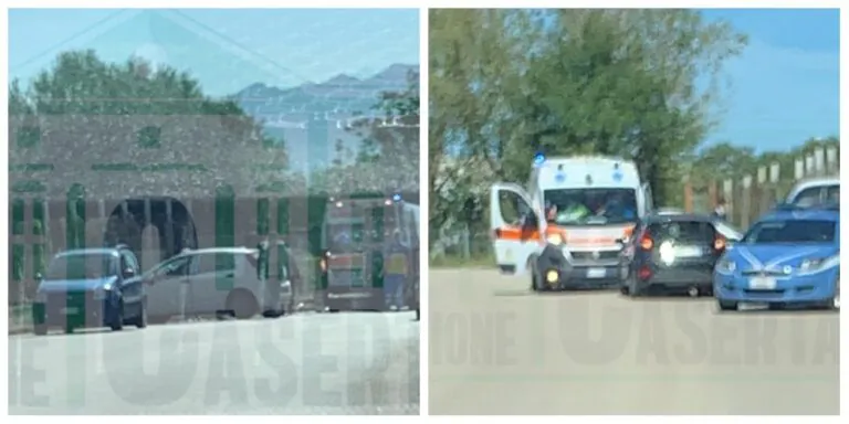 Incidente in via Borsellino, scontro tra due auto: ferito un ragazzo