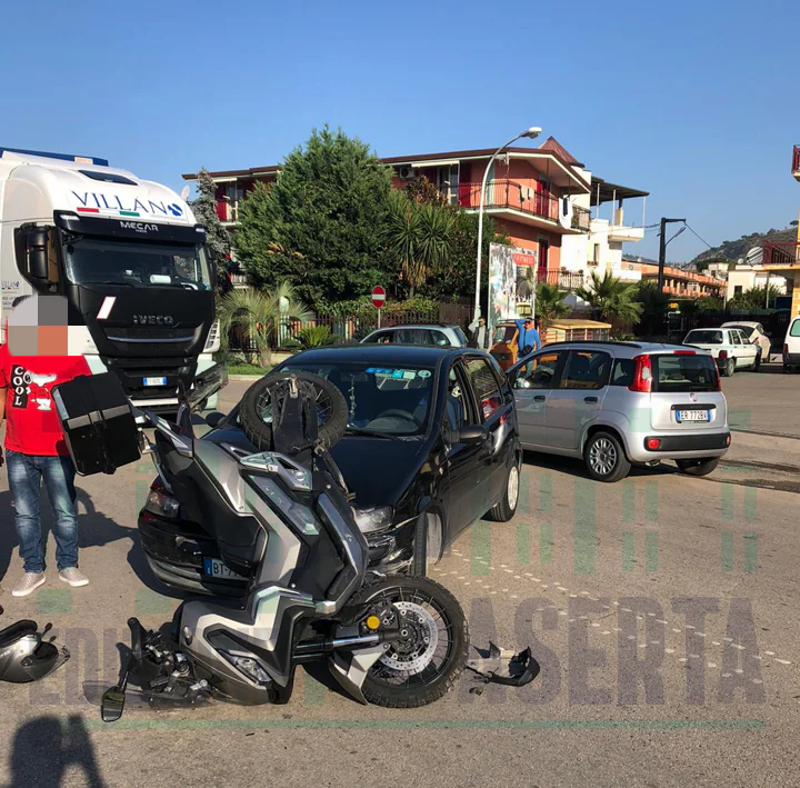 Incidente choc sulla Nazionale: noto imprenditore sbalzato dallo scooter