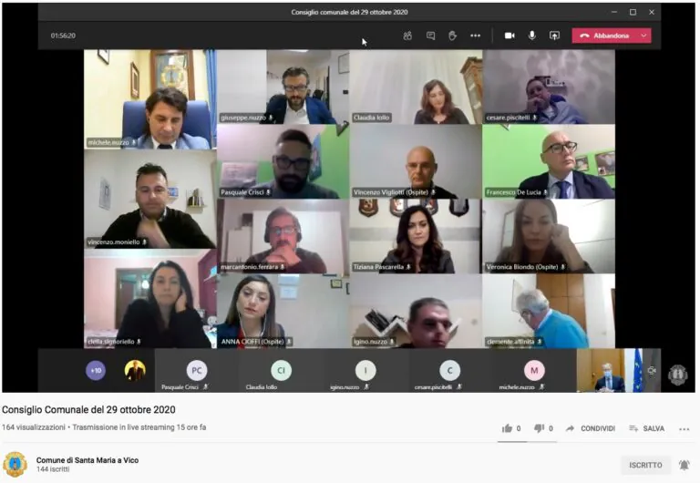 Consiglio comunale in videoconferenza, approvato progetto maxi per la nuova strada Papi-Maielli. VIDEO