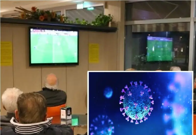 Contagio alle stelle, sindaco vieta le partite di calcio in tv nei bar