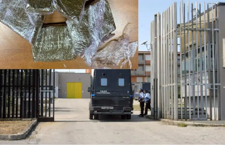 Detenuti ordinano droga in carcere, 9 ordinanze: veniva nascosta nel cibo