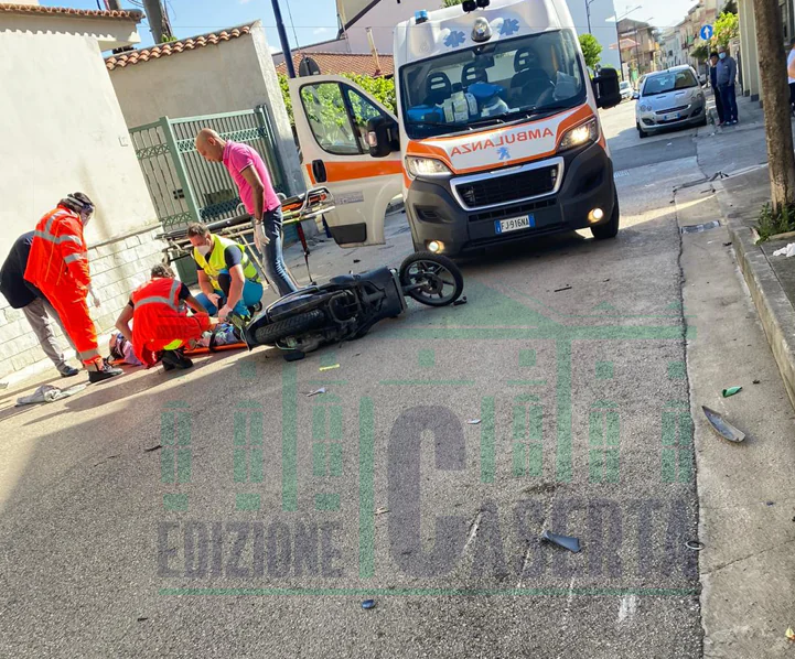 Scontro tra moto, preoccupano le condizioni dei due feriti