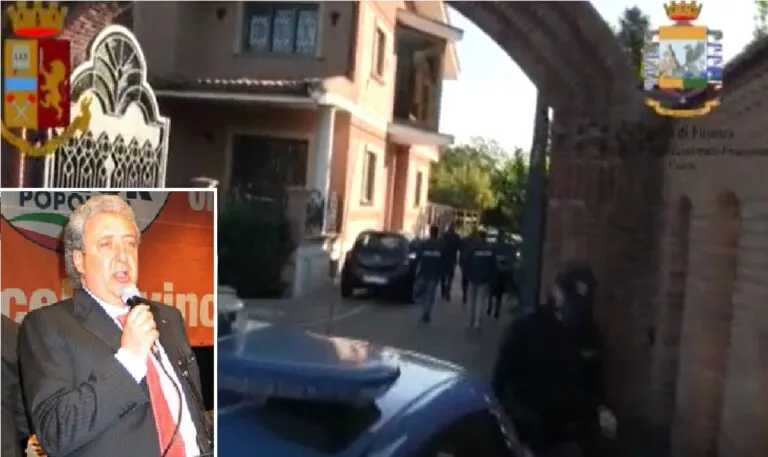 Collusioni col clan, colpo al tesoro del politico: confisca da 4 milioni. VIDEO E FOTO DEL BLITZ
