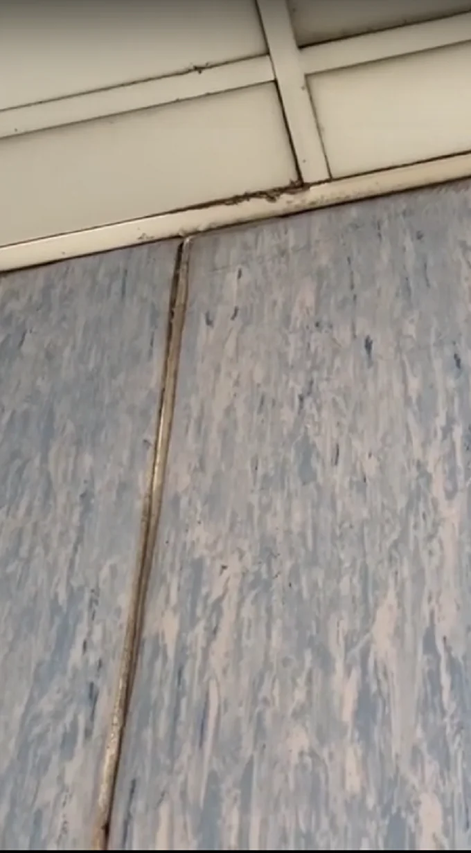 Piove nella sala d’attesa dell’ospedale: urge manutenzione. VIDEO