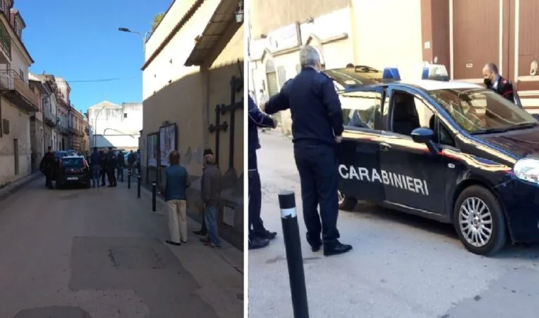 Vigile gli impone mascherina, lui gli dà un pugno sull’occhio: fermato davanti alla chiesa. FOTO