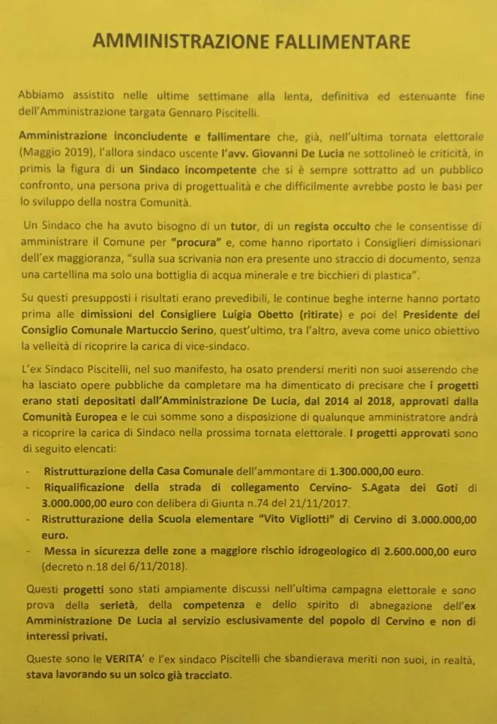 Strappati subito i manifesti del gruppo Cervino Libera: scoppia la polemica
