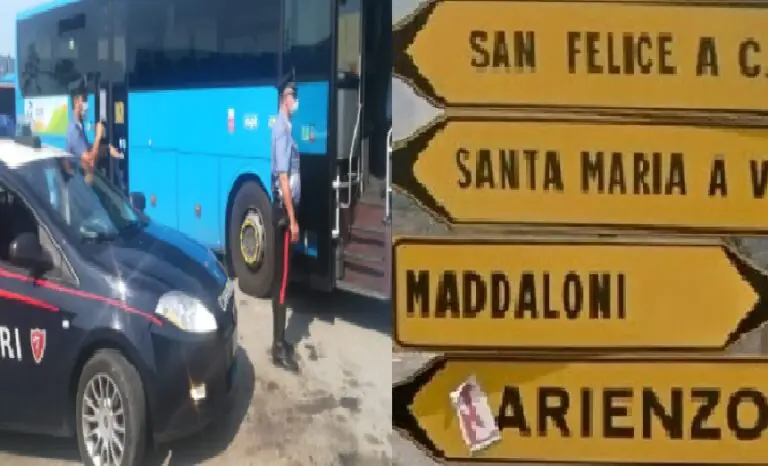 Norme anticovid: i vigili fermano bus di studenti diretto nella Valle