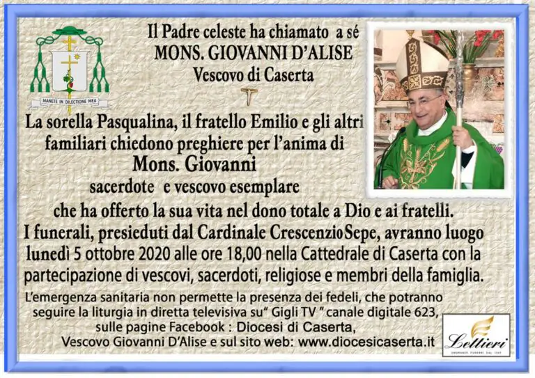 Addio grande vescovo, ieri l’abbraccio della sua città. La corsa del sindaco