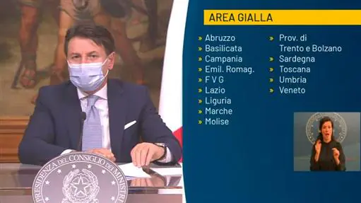 Colpo di scena: la Campania cambia fascia. L’annuncio di Conte
