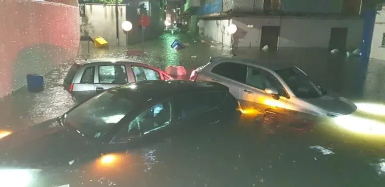 Maltempo, cittadina casertana sott’acqua. VIDEO