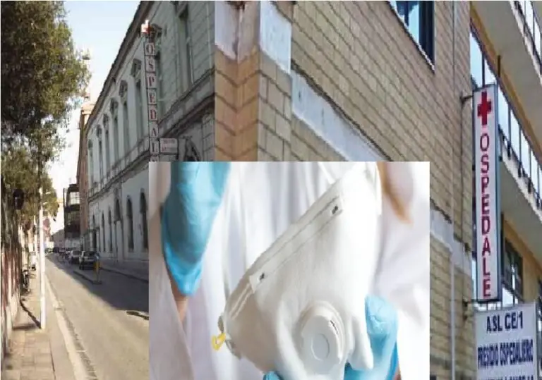 Casertano in ginocchio: “In tre strutture sanitarie medici senza mascherine”
