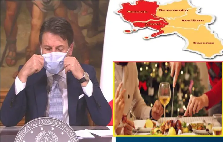 Conte detta le regole di Natale: stop baci per auguri e veglioni. E rispolvera le regioni “bi-colore”
