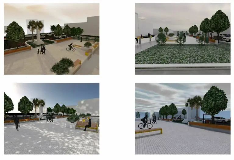 Nuovo look per la piazza e traslazione del monumento ai caduti