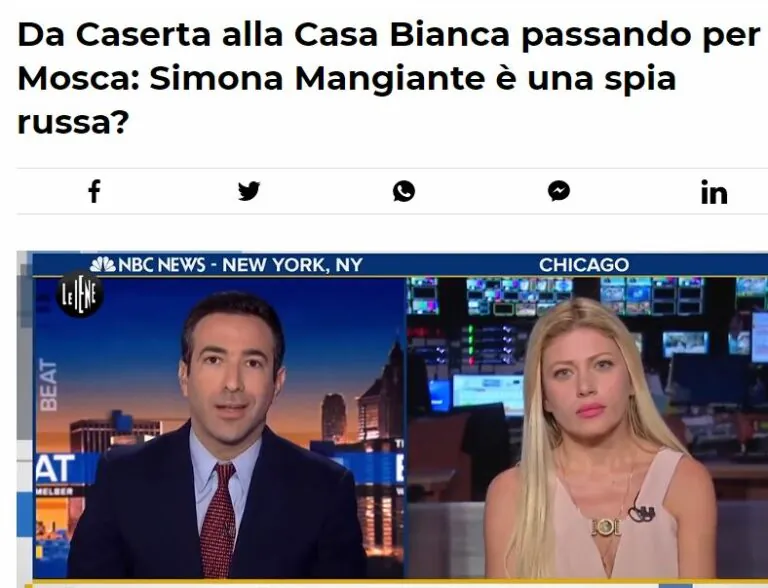 Iene: l’intervista alla moglie casertana dell’ex consulente di Trump