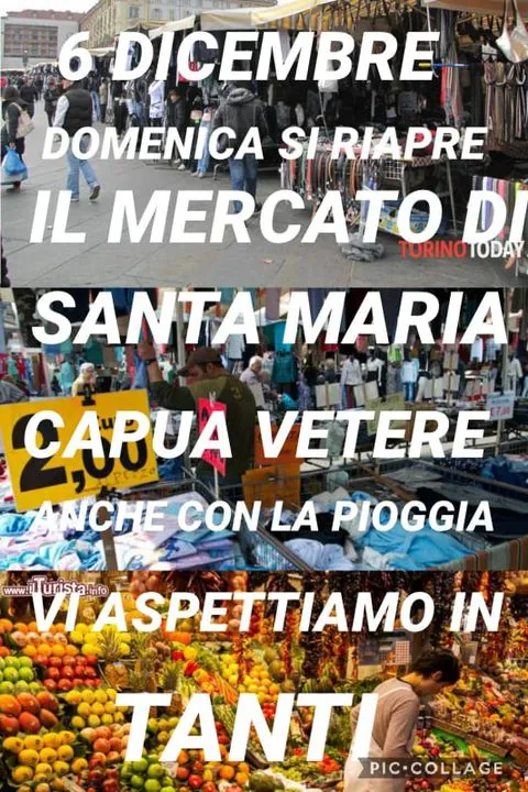 Campania in zona arancione: riapre il mercato