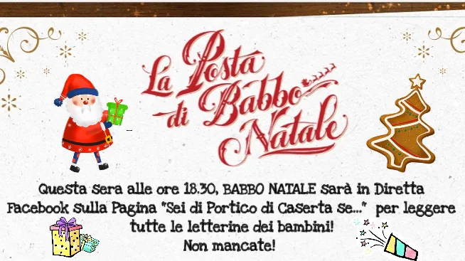 Babbo Natale in diretta per leggere le letterine dei bambini: ecco quando
