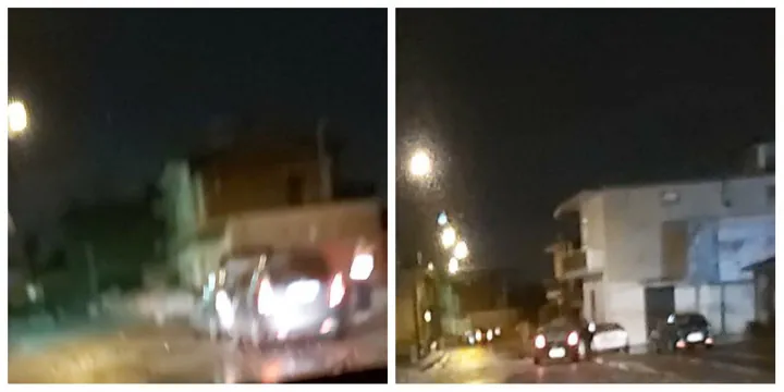 Incontri notturni nella strada delle buche: automobilisti infuriati chiamano la polizia