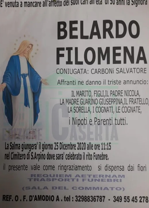 Vigilia di Natale triste, una 50enne perde la sua battaglia con il Covid