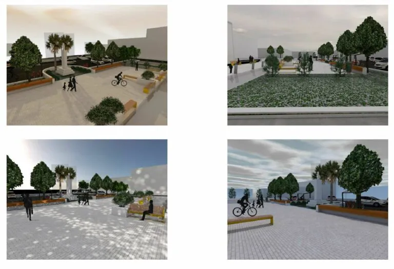 Il paese cambia volto: ecco i lavori per il restyling della piazza. A breve cittadella dello sport