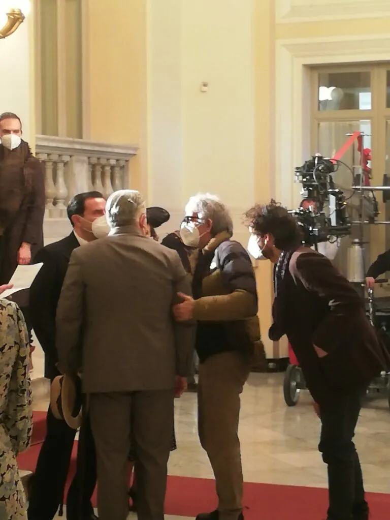 Le riprese del film sui De Filippo al Teatro Garibaldi