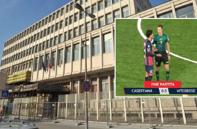 Casertana in campo con positivi, Procura apre inchiesta penale su partita della vergogna