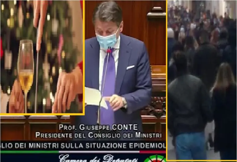 Lockdown natalizio, Conte ha parlato: teme cenoni in casa e veglioni clandestini