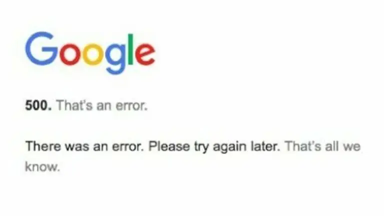 Google va di nuovo down: pericolo per migliaia di mail