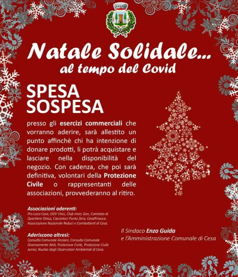 Emergenza povertà, in un Comune dell’agro nasce la “spesa sospesa”