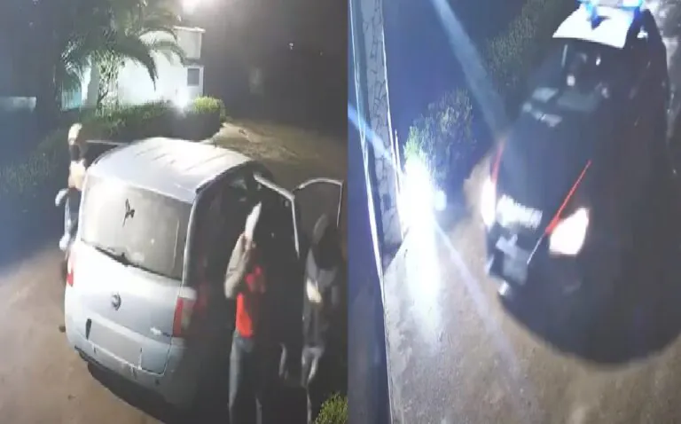 Otto banditi fanno irruzione nell’azienda a Natale. Arrivano i carabinieri. VIDEO