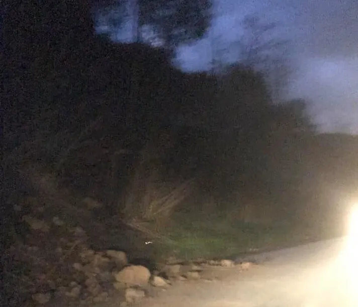 Maltempo nel Casertano, frana la strada per Triflisco