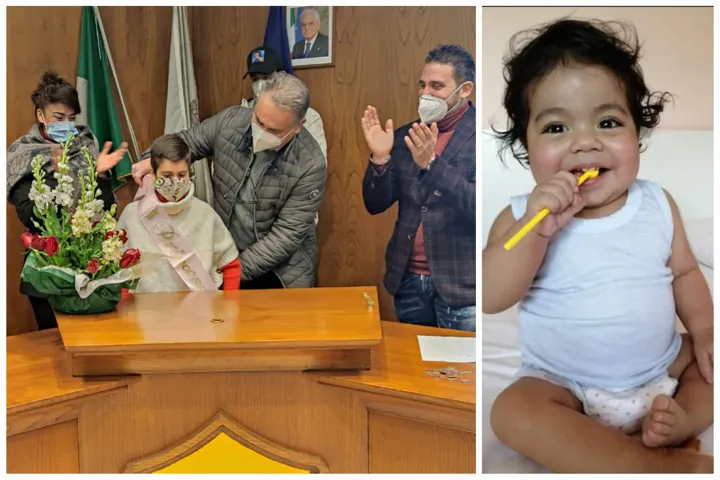 Cure al piccolo Alan dopo il trapianto: dai salvadanai escono più di 2000 euro