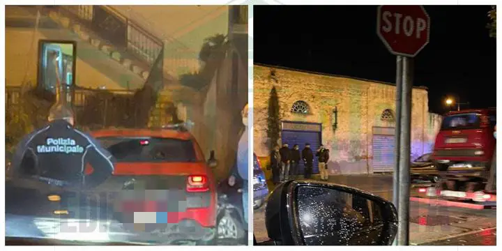 Scontro tra auto, due feriti. LE FOTO