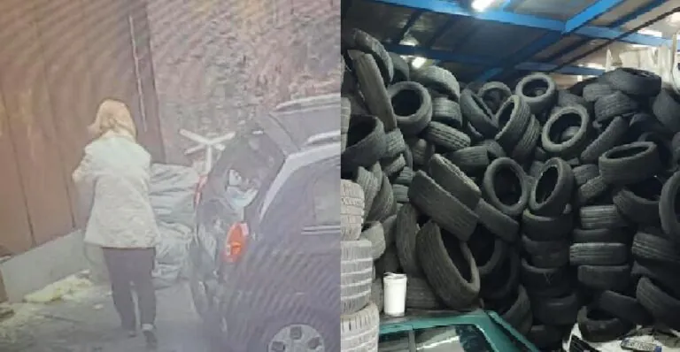 Dai furbetti della differenziata al gommista, scattano multe a raffica. FOTO