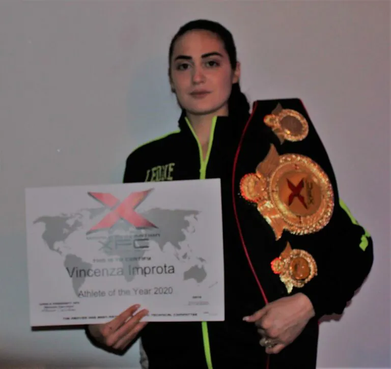 “Athlete of the year X.F.C. 2020”, premiata la Improta