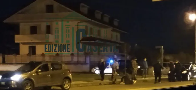 Travolto in via Napoli: corsa in ospedale. LE FOTO