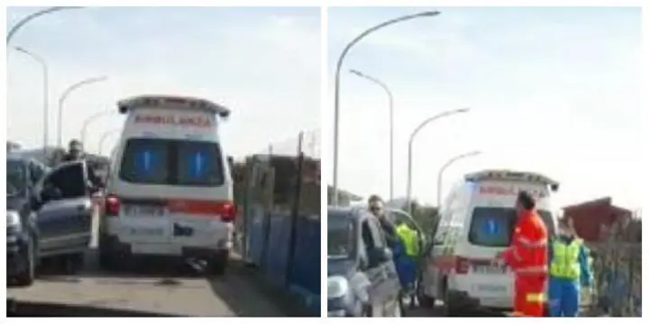 Paura al mercato: arriva l’ambulanza