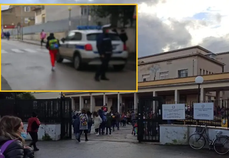 Rischio assembramenti, vigili in azione: la situazione nelle diverse scuole. FOTO
