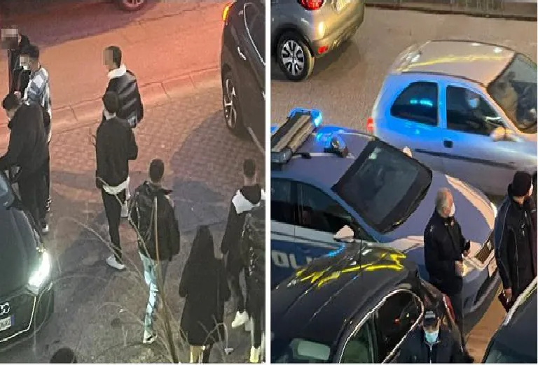 Movida fuori controllo fuori ai bar: arrivano le forze dell’ordine. FOTO E VIDEO