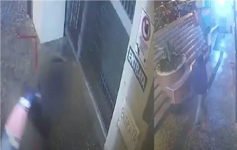 Sospetti davanti al negozio, scoperti dalle telecamere: ecco la loro reazione. VIDEO