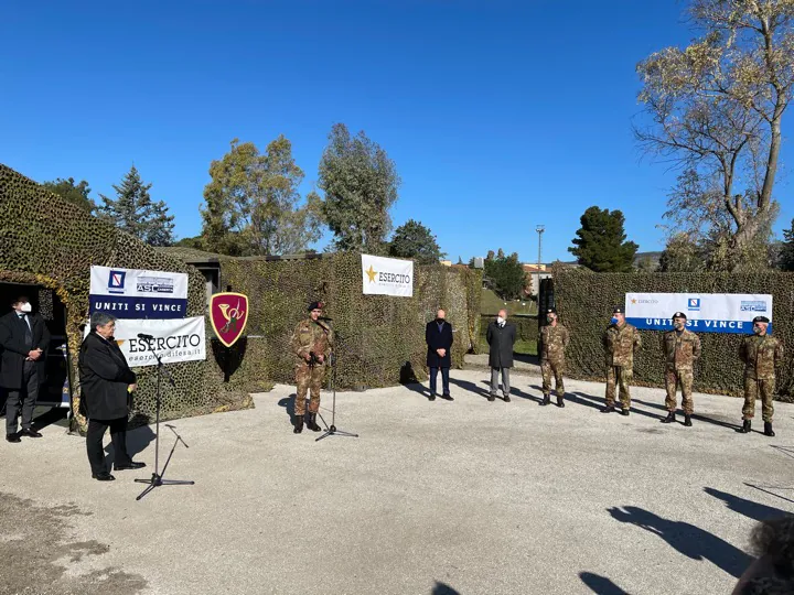 Inaugurato il centro vaccinale dell’Asl alla Brigata Garibaldi. VIDEO