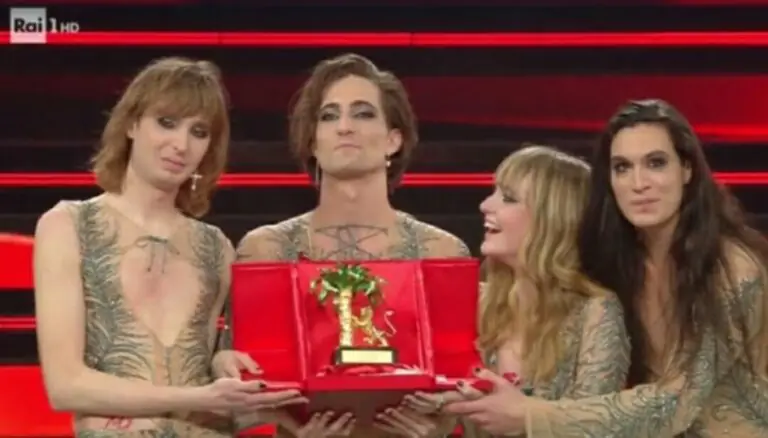Alla 71^ edizione del festival di Sanremo vince il rock dei Maneskin