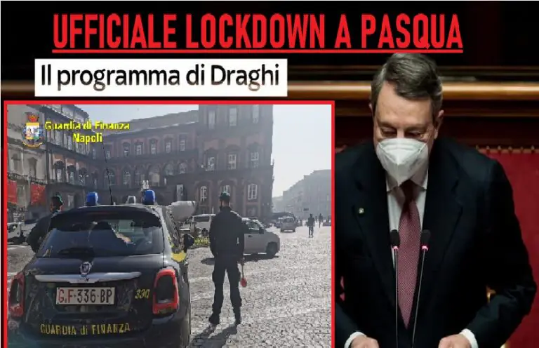 Ufficiale Lockdown a Pasqua: “Sarà consentita una sola visita in quei 3 giorni”. Tutta Italia Rossa