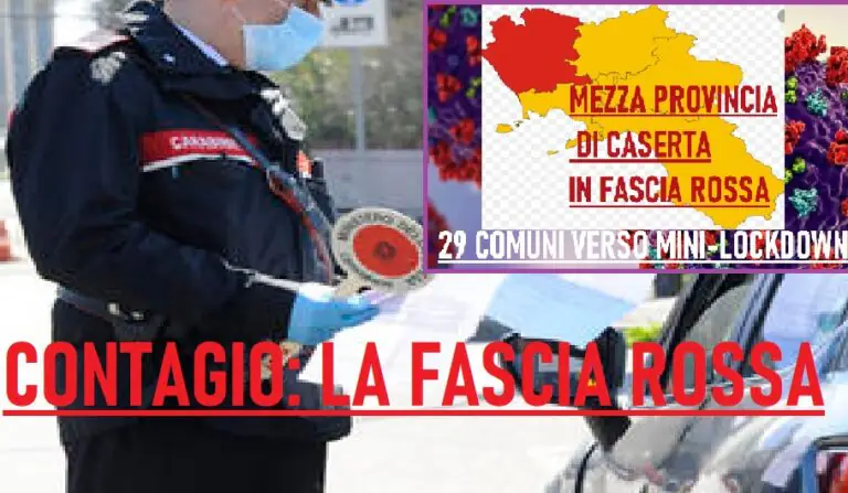 Fascia rossa, ore decisive: ecco come 27 paesi sono entrati nella fascia di massimo rischio